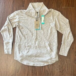 prAna Women’s Frieda Top Oatmeal Color Size Small